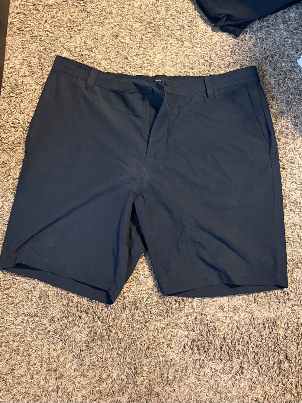 Banana Republic Men's Navy Flat-Front Shorts